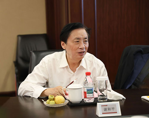 中國工程院院士謝和平一行蒞臨創(chuàng)力集團考察指導(dǎo)(圖4)